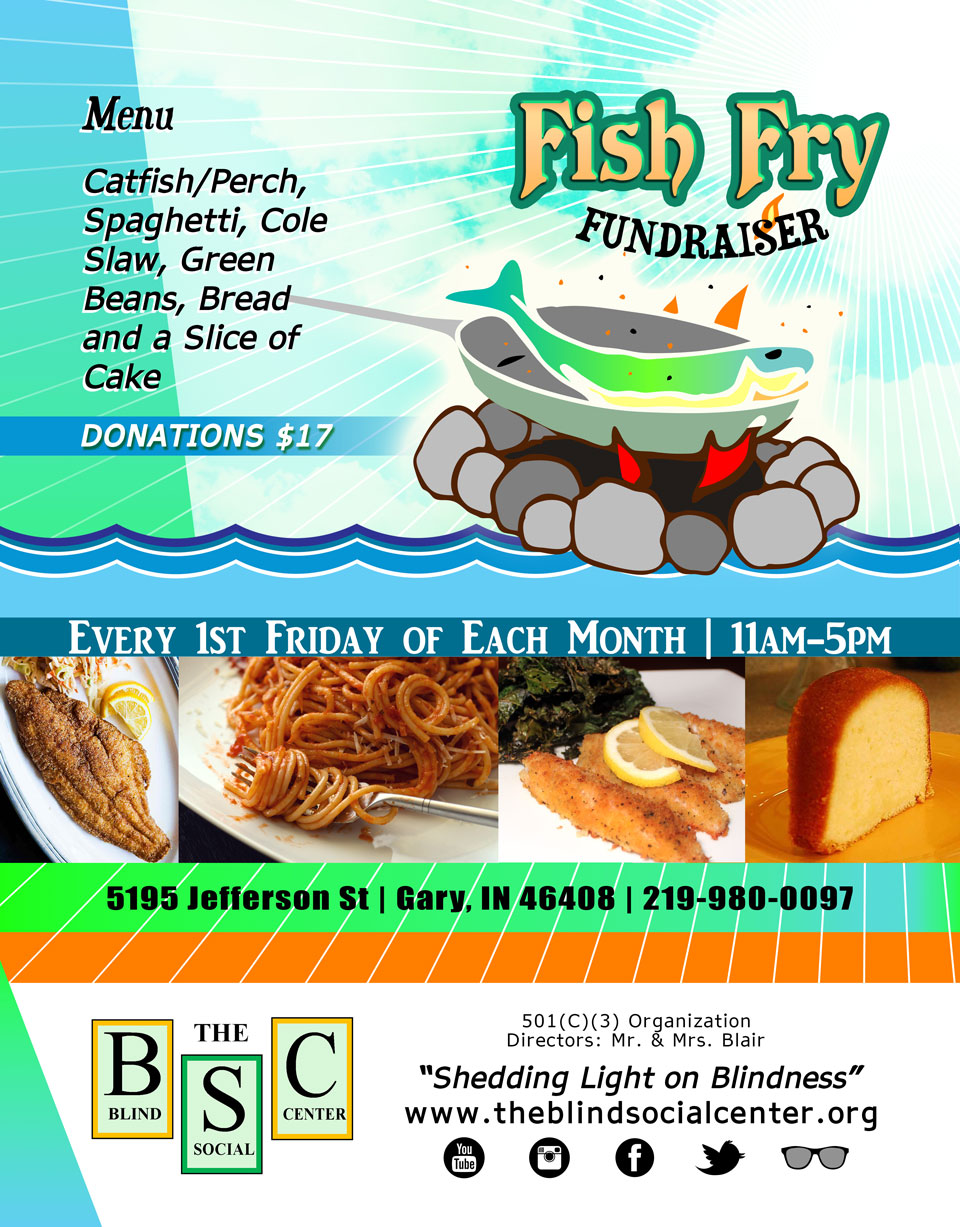 Fish Fry Fundraiser Flyer